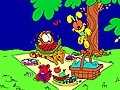 Juego Garfield online coloring