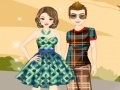 Juego Couple Love Plaid