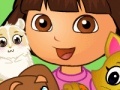Juego Dora pets care