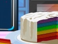 Juego Love rainbow cake