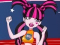 Juego Cheerleader Draculaura dressup