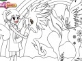 Juego Coloring Sarah and Her Pony