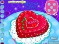 Juego Valentine cake decoration