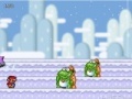 Juego Super Mario snowing