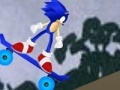 Juego Sonic on the skateboard