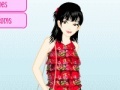 Juego Chic flowery dress up