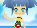 Juego Mistys beach day dressup