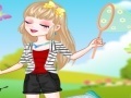 Juego Girl Catching Butterflies