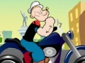 Juego Popeye Rides Bike