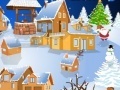 Juego Snowy Village Decor