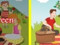 Juego Find the difference picnic