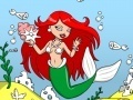 Juego Mermaid Aquarium Coloring Game