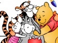 Juego Online kids coloring Pooh friends