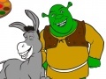 Juego Shrek coloring