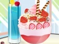 Juego Strawberry ice cream decoration