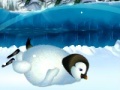 Juego Flying penguins on snow globe