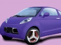 Juego Cute blue car coloring