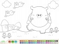 Juego Hippo coloring
