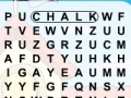 Juego School word search