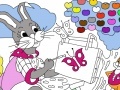 Juego Coloring rabbits
