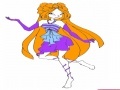 Juego Flame Fairy Girl Coloring 