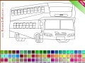 Juego Double Decker Bus Coloring