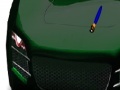 Juego Fast green car coloring
