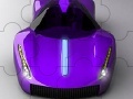 Juego Purple concept car puzzle