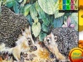 Juego Hedgehogs at home puzzle