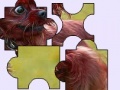 Juego Little frightened dog puzzle 