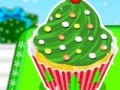 Juego Christmas tree cupcakes