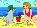 Juego Rossy Coloring games - Summer holiday