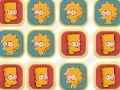 Juego Bart and Lisa memory tiles