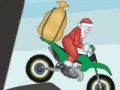 Juego Santa on motorbike