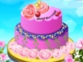 Juego Cake in flowers
