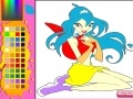 Juego Winged Bloom Coloring