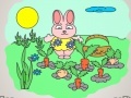 Juego Painting: Bunny on the meadow
