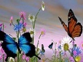 Juego Butterflies slide puzzle