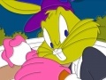 Juego Bowling bunny coloring page