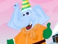 Juego Christmas Elephant Dress Up
