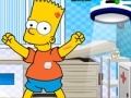 Juego Bart Simpson at the doctor