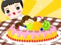 Juego Kids cake with fruit