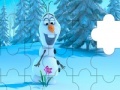 Juego Puzzle: Olaf y la flor