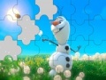 Juego Puzzle: Olaf en el campo