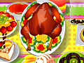 Juego Thanksgiving Dinner Decoration