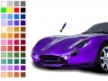 Juego Fabulous Car coloring