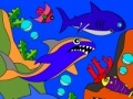 Juego Rosy Coloring Book: Shark Family