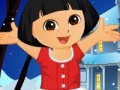 Juego Dora Christmas Dressup