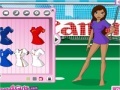 Juego Football girl dress up